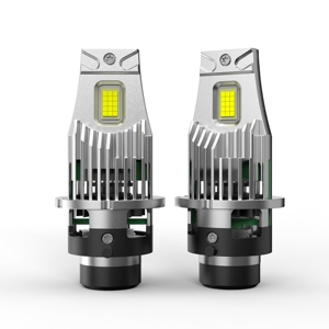 Faro LED para Automóvil Serie D 1:1 Mini Recto D2S D4S, Luz Blanca de 6000K con Ventilador de Refrigeración - Product Image 3