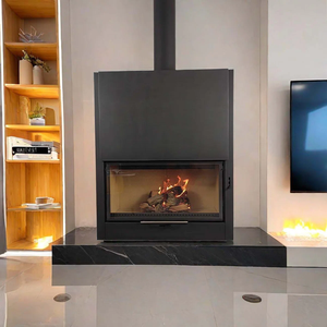 Stufa a Legna Moderna JingXin Bio Fuel Caminetto a Legna da Incasso per Riscaldamento Domestico Soggiorno di Produzione Cinese - Product Image 5