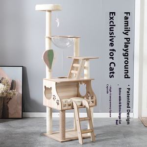 Best-seller Space Capsule Luxe Grand Arbre à <span class=keywords><strong>Chat</strong></span> Universel EcoFriendlyCat VillaScratchingEntertainment RestExclusiveCatPlayground - Product Image 4