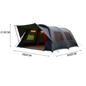 Carpa Túnel Inflable YYD YTB-F11 de Doble Capa, Impermeable, para <span class=keywords><strong>4</strong></span>-6 Personas, 18 m² de Espacio, <span class=keywords><strong>4</strong></span> Estaciones, Instalación Instantánea, Tipo Estrella - Product Image 5