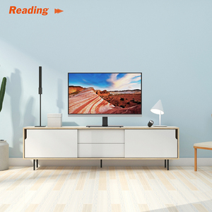 Support TV en acier trempé laminé à froid 400x400mm avec capacité de charge de 40kg pour téléviseurs de 26 à 55 pouces, pieds antidérapants, support mural DVD - Product Image 3