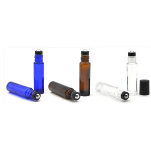 Chất Lượng Cao Amber 10ML <span class=keywords><strong>Glass</strong></span> <span class=keywords><strong>Roll</strong></span> <span class=keywords><strong>On</strong></span> Chai Với Đen Nhà Ở Thép Không Gỉ Lăn Bóng Cho Tinh Dầu - Product Image 5