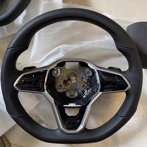 Volante de Fibra de Carbono con Revestimiento de Gamuza para <span class=keywords><strong>Volkswagen</strong></span> Golf 7 7.5 GTI GTD <span class=keywords><strong>GTE</strong></span> R 2013-2020 Polo GTI Tiguan <span class=keywords><strong>Passat</strong></span> DSG - Product Image 6