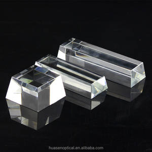 BK9 BK7 hình thang hình chữ nhật trong suốt tinh thể thủy tinh Lăng kính vuông phản chiếu lăng kính dán hình tam giác tinh thể cơ sở - Product Image 6