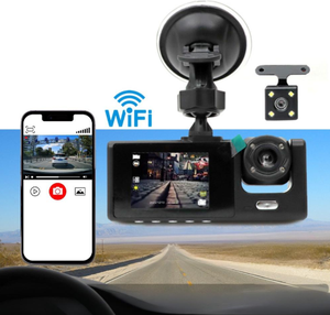 Caméra de recul Offre Spéciale Dvr pour voiture Hd à trois lentilles - Product Image 2