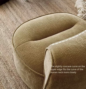 Sofá Cama Nórdico de Lujo Ligero, Sofá de Terciopelo para el Hogar y Hoteles, Sillón Reclinable con Diseño Creativo de Sonrisa para Salas de Estar - Product Image 4