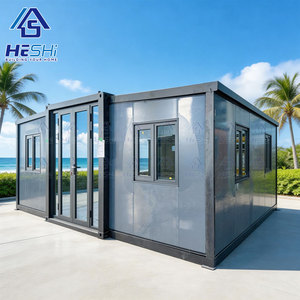 บ้านสำเร็จรูปทรงสี่เหลี่ยมผืนผ้า HESHi พร้อมหน้าต่างและประตูสำหรับใช้งานกลางแจ้ง - Product Image 6