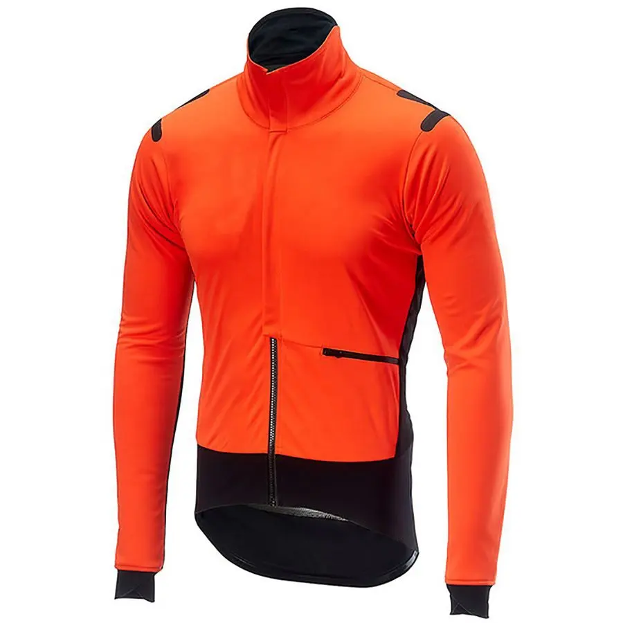 Panni da ciclismo giacca a vento impermeabile abbigliamento da uomo giacca invernale da bicicletta personalizzata giacca da ciclismo fitness