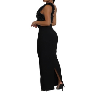 เดรสแฟชั่นผู้หญิงแบบใหม่ เซ็กซี่ ไหล่เดียว โชว์ช่วงเอว ทรงเข้ารูป จับจีบ ผ่าข้าง - Product Image 6