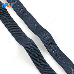 3D dập nổi & Debossed Jacquard dệt kim nylon ban nhạc đàn hồi thể thao in ban nhạc dệt thiết kế Spandex chất liệu quần áo - Product Image 6