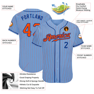 Maillot de baseball premium brodé avec logo, entièrement boutonné, uniforme de baseball pour supporters d'équipe, tenue de stade pour le jour du match - Product Image 3