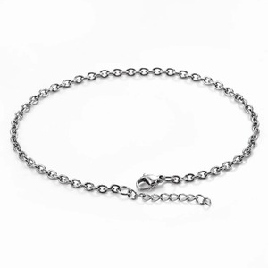 Bracelet Rolo Link O, largeur de chaîne 1,5/1,9/2,3/4,2 mm, acier inoxydable, couleur or, pour femmes et hommes, bijoux, cadeau - Product Image 6