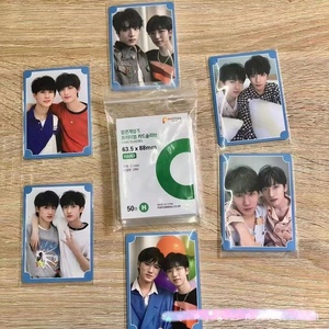 Popcorn <strong>Cpp</strong> 0.1mm Card Hard Sleeve Card/photo Protective Film <strong>50</strong> Sheets Each Pack Wholesale