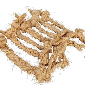 Natural Hemp Rope <b>Dog</b> Chew <b>Toy</b> Durable Knot Ball Pet Teething Chews Made in Vietnam - Product Image 1