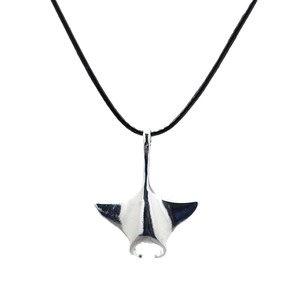 Yunniqeu Collar con colgante de rayo de diablo, negro y plateado, chapado en plata, joyería de moda unisex para hombres y mujeres - Product Image 5