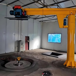 Grúa de Columna Tipo Cantilever de Alta Resistencia 360. Solución de Elevación Segura y Confiable con Rotación de 360 Grados para Almacenes - Product Image 1