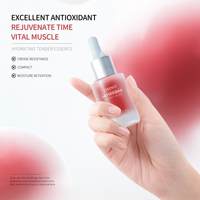 Marque privée 30ml sérum blanchissant pour le visage avec vitamine C E et B12 OEM de liquide de soin de la peau anti-âge