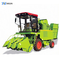 Henan Nkun machine de récolte d'ensilage machine de récolte de fourrage de maïs automotrice et moissonneuse d'ensilage de maïs