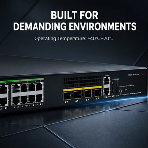 Commutateur réseau géré L2+ 16 ports Gigabit G S5136S-16FP4X-EI S5136S-16T4X-EI-Q avec 4 ports SFP+ 10G Uplink, compatible PoE et non-PoE - Product Image 3