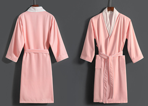 <span class=keywords><strong>Peignoir</strong></span> long léger en flanelle double couche, doux, luxueux et élégant pour <span class=keywords><strong>femme</strong></span>, cadeau idéal pour les couples - Product Image 2