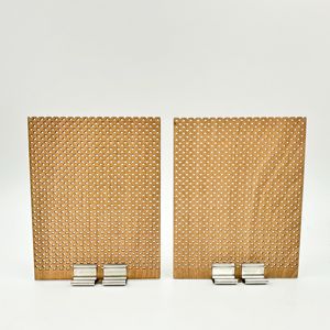 Mèches pour bougies avec supports en métal-Mèches en <span class=keywords><strong>bois</strong></span> naturelles et sans fumée pour fournitures de fabrication de bougies de bricolage, mèches en <span class=keywords><strong>bois</strong></span> pour bougies en cire de soja - Product Image 2