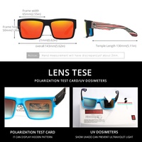 Nouvel Arrivage 2026 Kdeam – Lunettes de Soleil Unisexe de Sport et Mode, Design Italien, Logo Personnalisé, Polarisées UV400 pour Hommes et Femmes