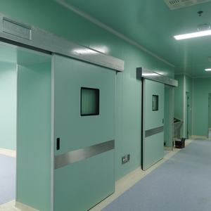 Puerta Corredera Eléctrica Inteligente para Sala de Diagnóstico Radiológico y Sala de Tomografía Computarizada, Puerta Blindada Contra Radiación de Rayos X - Product Image 5