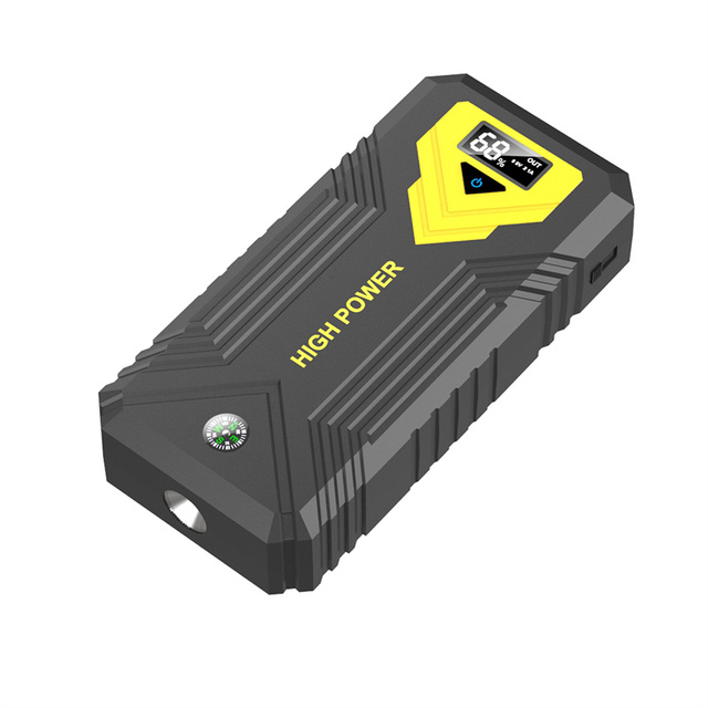 Ultra Super Capacitor Charger Booster Jumper Car Power Bank Battery Portable Jump Starter Cable Starter With Air Compressor