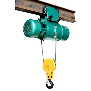 CD1 China Supplier Small Electric Wire Rope Mini 380v 2T Electric Hoist For Sale