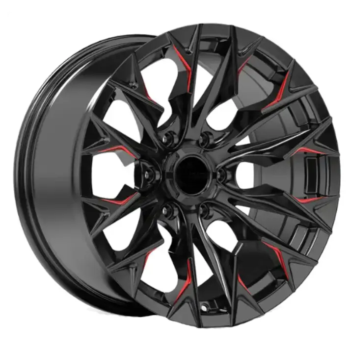 Velg mobil aluminium 20 inci, velg mobil Offroad 6x139.7 5x114.3 4X4