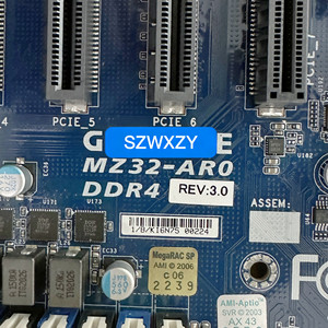 สำหรับกิกะไบต์ MZ32-AR0 epyc เมนบอร์ดบอร์ดระบบบอร์ดกับ PCIe 4.0สนับสนุน Rome <span class=keywords><strong>Milan</strong></span> - Product Image 6