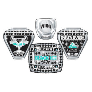 Sidan Personnalisé Basketball Hockey Sur Glace Championnat Anneau Football Baseball Softball Haute Qualité Équipe Champions Anneau - Product Image 3