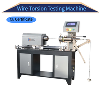 Máquina de Ensayo de Torsión de Alambre Metálico Horizontal Zhongchuang ZCXC-10, para Alambres de 0.1-10 mm, Certificación ISO 7800 CE, para Aleaciones de Cobre y Aluminio