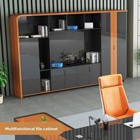 Meubles de bureau modernes Bureau Bugatti Peinture au four Bureau de direction élégant Bureau de direction Table d'ordinateur