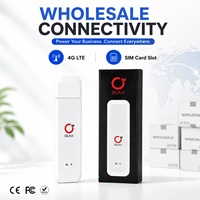 Adaptador WiFi USB 4G de 150 Mbps Cat4 con Ranura para Tarjeta SIM, Puerto USB, Módem de Internet Portátil para PC, Laptop, Vehículo y Viajes