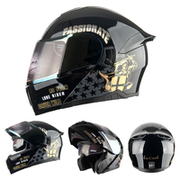 Casques de moto modulaires DOT intégraux, casques de motocross, casques rabattables pour homme et femme, casque pour moto