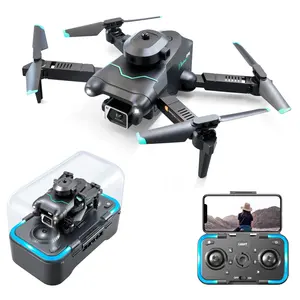 NOUVEAU S96 Mini Drone 4K Caméra HD professionnelle avec FPV Dron RC Avion Stabilisateur Hélicoptère Quadcopter Jouets pour enfants