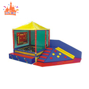 Conjunto de casa de juegos para niños, área de juego suave, equipo de peldaños de juego en venta - Product Image 3