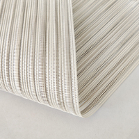 STARUNK Tissu en maille enduit de PVC écologique pour meubles d'extérieur, imperméable, lavable, tissu en maille Teslin pour chaise de plage