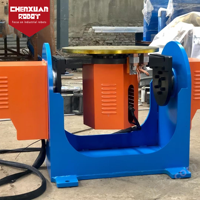 Positionneur de soudage de précision à 2 axes, table rotative et basculante à double axe pour le soudage robotisé de pièces lourdes