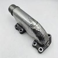 1005975952 1006441076 1000720183 1000721194 Ensemble de protection thermique de tuyau d'échappement arrière Weichai de haute qualité pour Shacman Howo