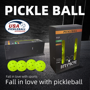 อุปกรณ์พิเคิลบอล<span class=keywords><strong>40</strong></span>รูสำหรับกลางแจ้ง6แพ็ควัสดุพีอีแบบหมุนทนทานต่อการตีกลับสูง - Product Image 3