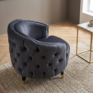 Sofá Reclinable de Terciopelo de Lujo, Convertible, con Detalles Metálicos Dorados, Moderno y Clásico, de Tres Plazas, para Sala de Estar, Oficina, Hogar - Product Image 3