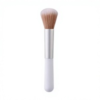 Kuas Makeup Tunggal Yuanze Hall Small Odin - Kuas Foundation & Blush, Ringan, Portable, Gagang Plastik, Bulu Nilon