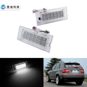 หลอดไฟ LED สำหรับป้ายทะเบียน Dengdi Tech 12V สีขาว ฝาครอบใส สำหรับ BMW E83 X3 E53 X5 PZ143 - Product Image 2