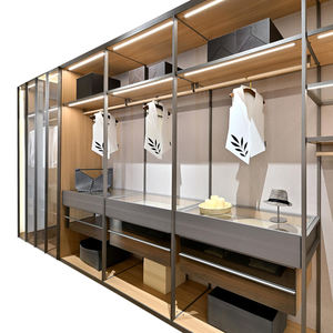 <span class=keywords><strong>Armadio</strong></span> Guardaroba in Alluminio con Ante in Vetro Struttura Autoportante per Cabine <span class=keywords><strong>Armadio</strong></span> di Design per Interni di Ville di Lusso - Product Image 5