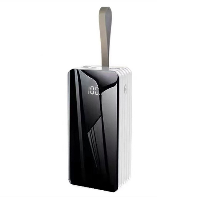 Hot Selling Powerbank 50000mah Large Capacity 80000mah Four USB Output Digital Display 15W Power Bank
