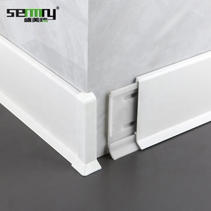 <span class=keywords><strong>Plinthe</strong></span> murale en <span class=keywords><strong>PVC</strong></span> avec base d'installation en aluminium, profilé de sol en aluminium, <span class=keywords><strong>plinthe</strong></span> murale en métal, étanche - Product Image 1