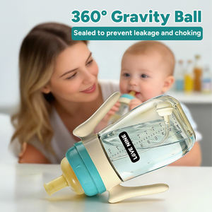 Promoción de Vasos para Bebés Personalizados OEM ODM, Antiderrames, con Pajita, para Aprender a Beber, Boca Ancha con Asa, para Agua, Leche - Product Image 1