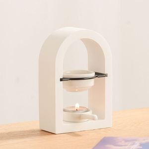 Brûleur d'arômes créatif en métal pour bougies, encens, huiles essentielles et cire fondue, décoration d'intérieur - Product Image 6